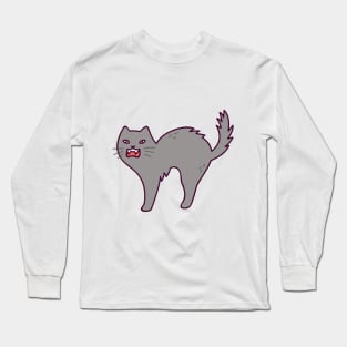 Naughty cat Long Sleeve T-Shirt